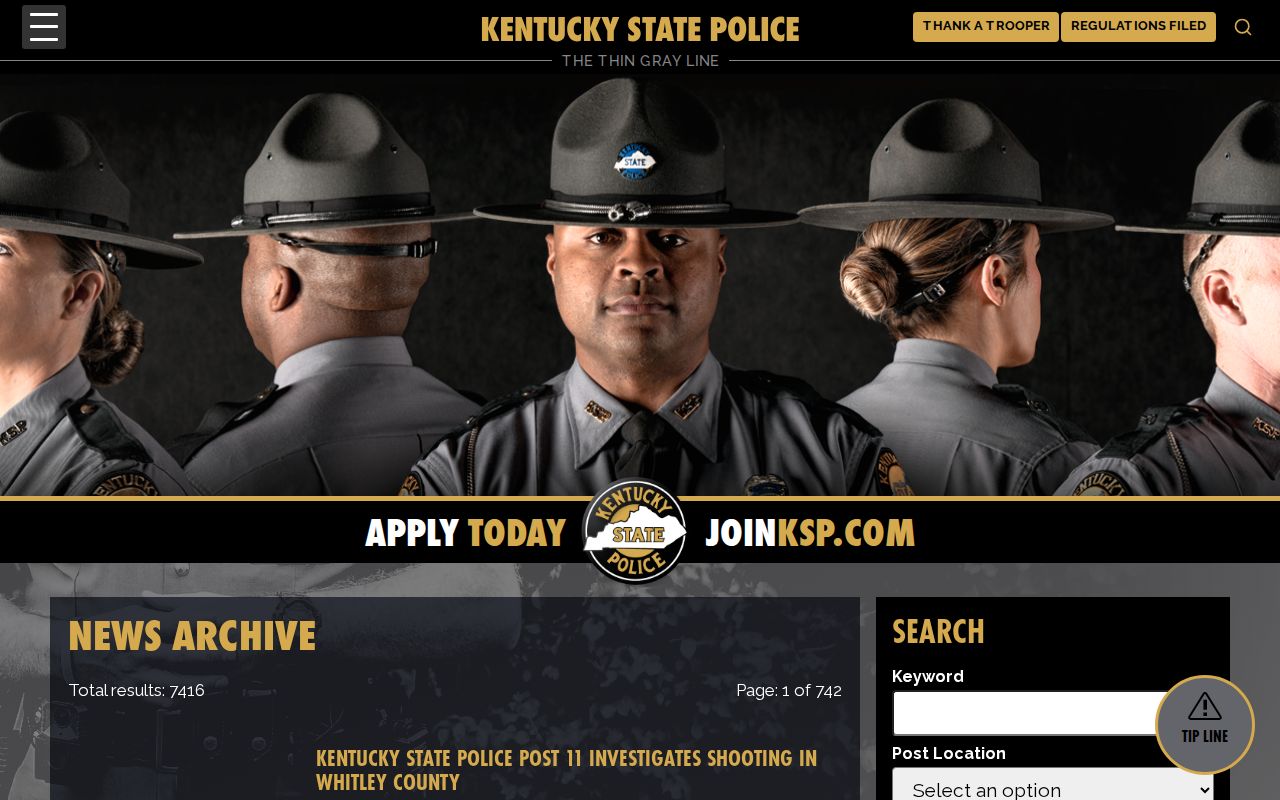 Kentucky State Police news search for Albany and Clinton County arrest records
